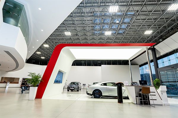 Car showroom Interior Design
