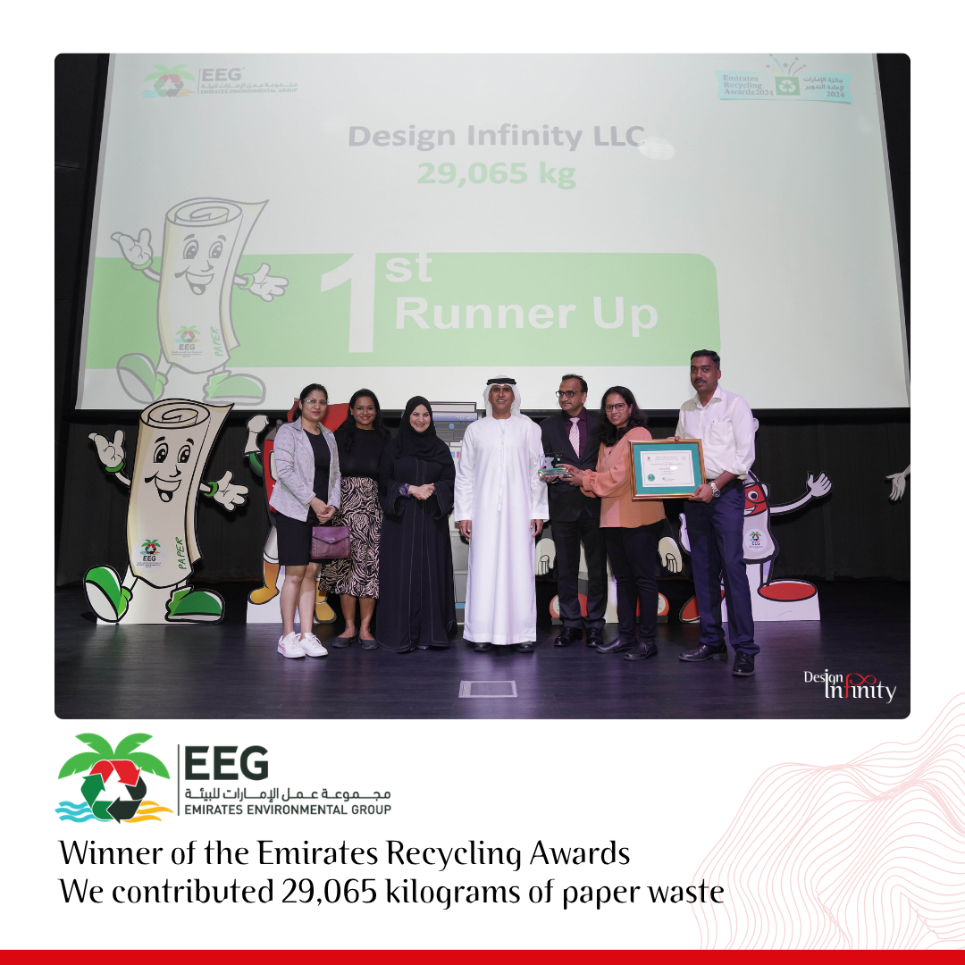Winner of the Emirates Recycling Awards